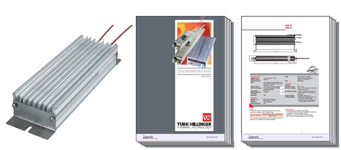 Braking retardation resistors ALW 70