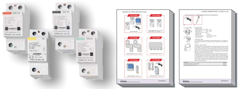 Surge Arrester Class I + II (B/C)