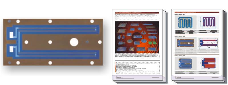 Thick Film Heating Element No. 1