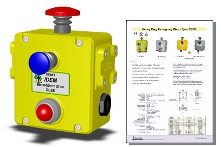 Explosion Proof Switches - Type GLES-Ex - GLES-SS-Es