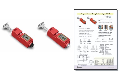 Tongue - Interlock Safety Switch - Type IDIS-1