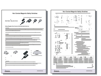 Non Contact Switches - Magnetic Non Contact Switches