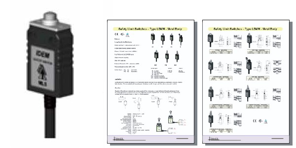 Safety Limit Switches - Type LSMM