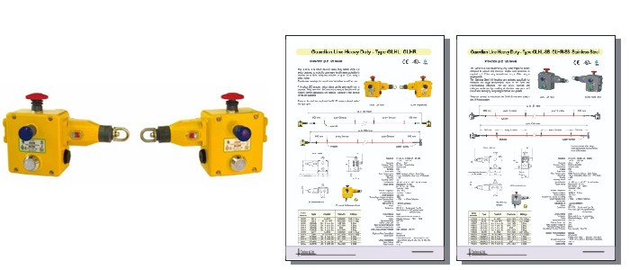 Heavy Duty GuardianLine   Left/Right - Type GLHL/GLHR - 125m