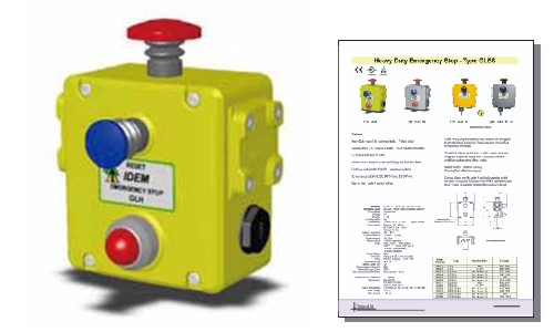 Safety Rope Switches - Heavy Duty Emergency Stop